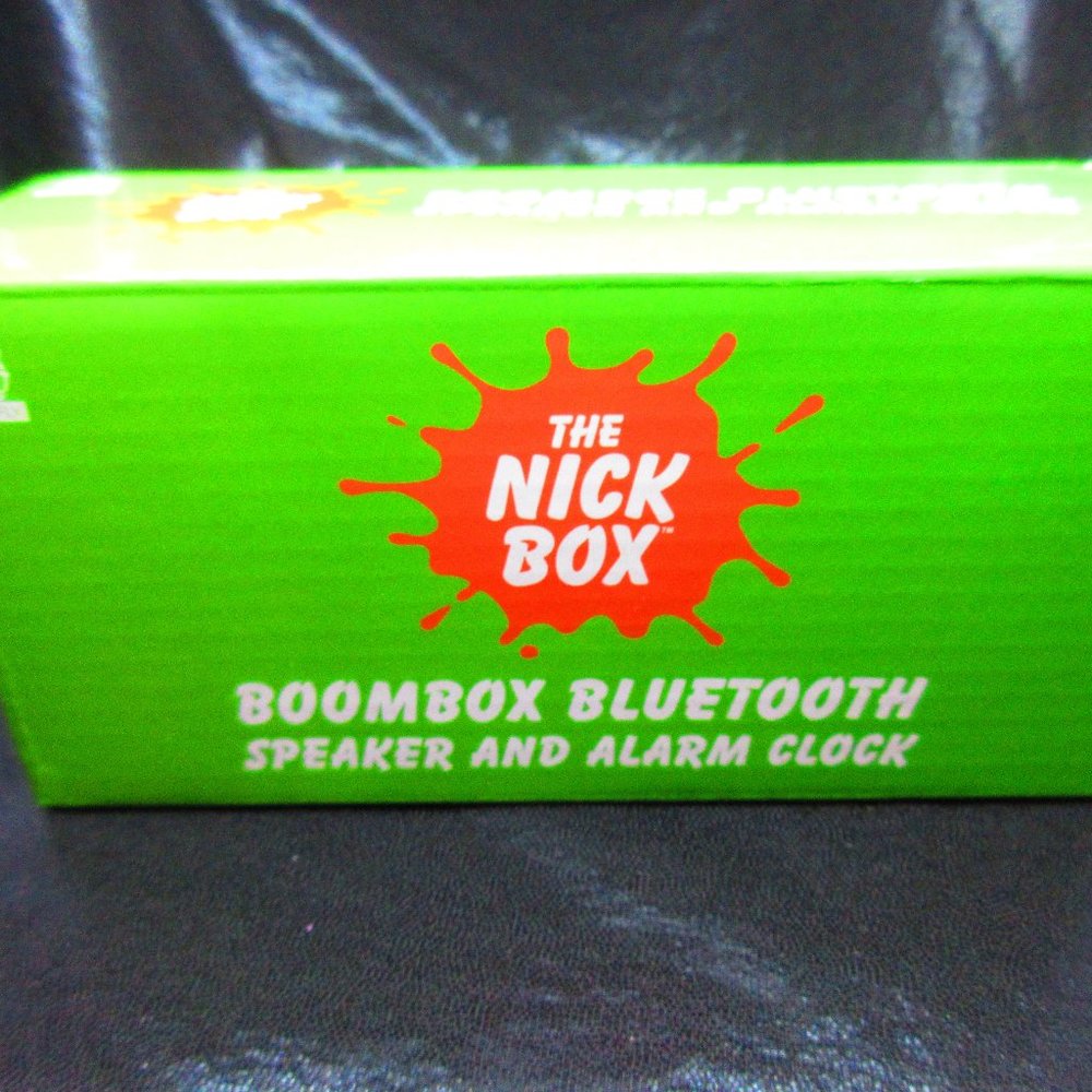 Retro Boom Box Bluetooth Speaker and Alarm Clock Nick Box EXCLUSIVE Summer 2021